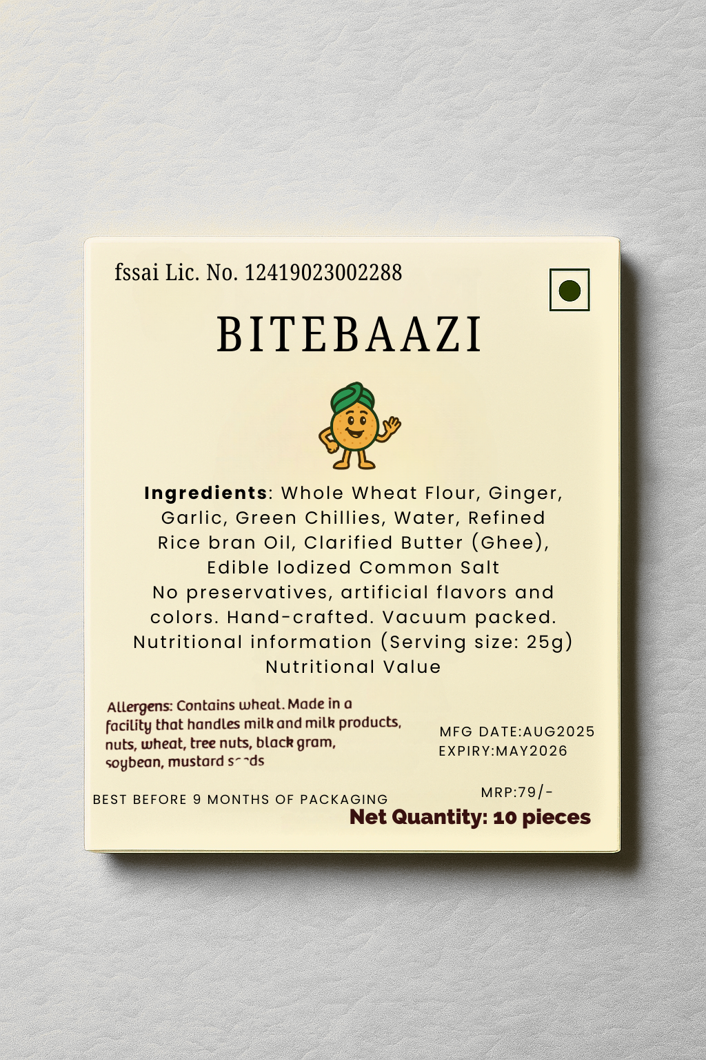 Jeera Khakhra - Timeless Taste of Roasted Cumin