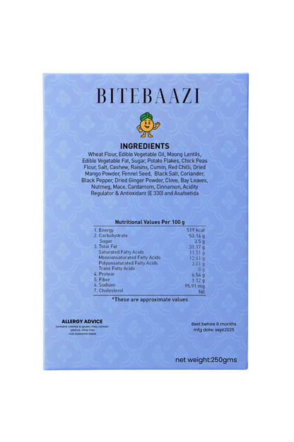 Mini Dry Kachoris - Classic Round Gujarati Treats