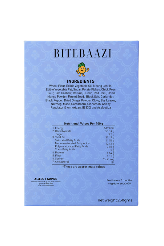 Mini Dry Kachoris - Classic Round Gujarati Treats