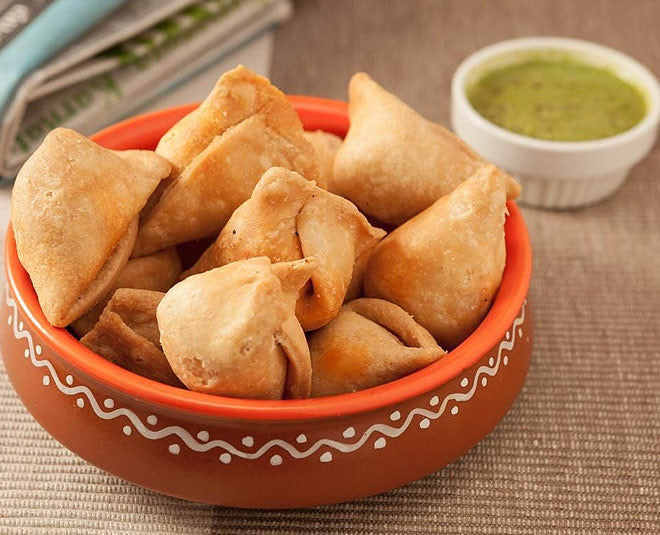 Mini Dry Samosas - Appetizing Triangular Treasures