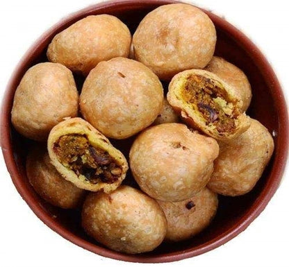 Mini Dry Kachoris - Classic Round Gujarati Treats